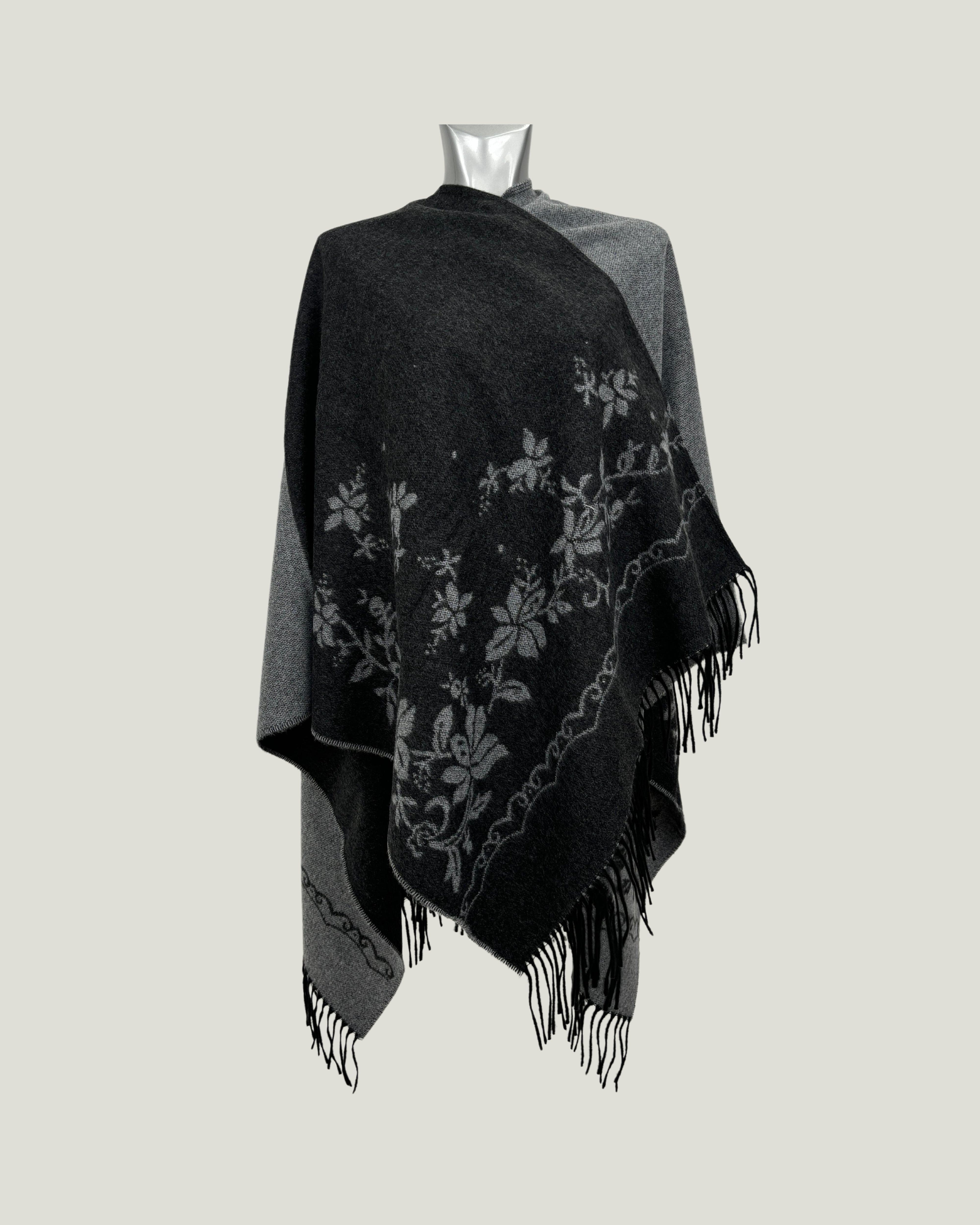 Poncho 938 Antracite - Grigio