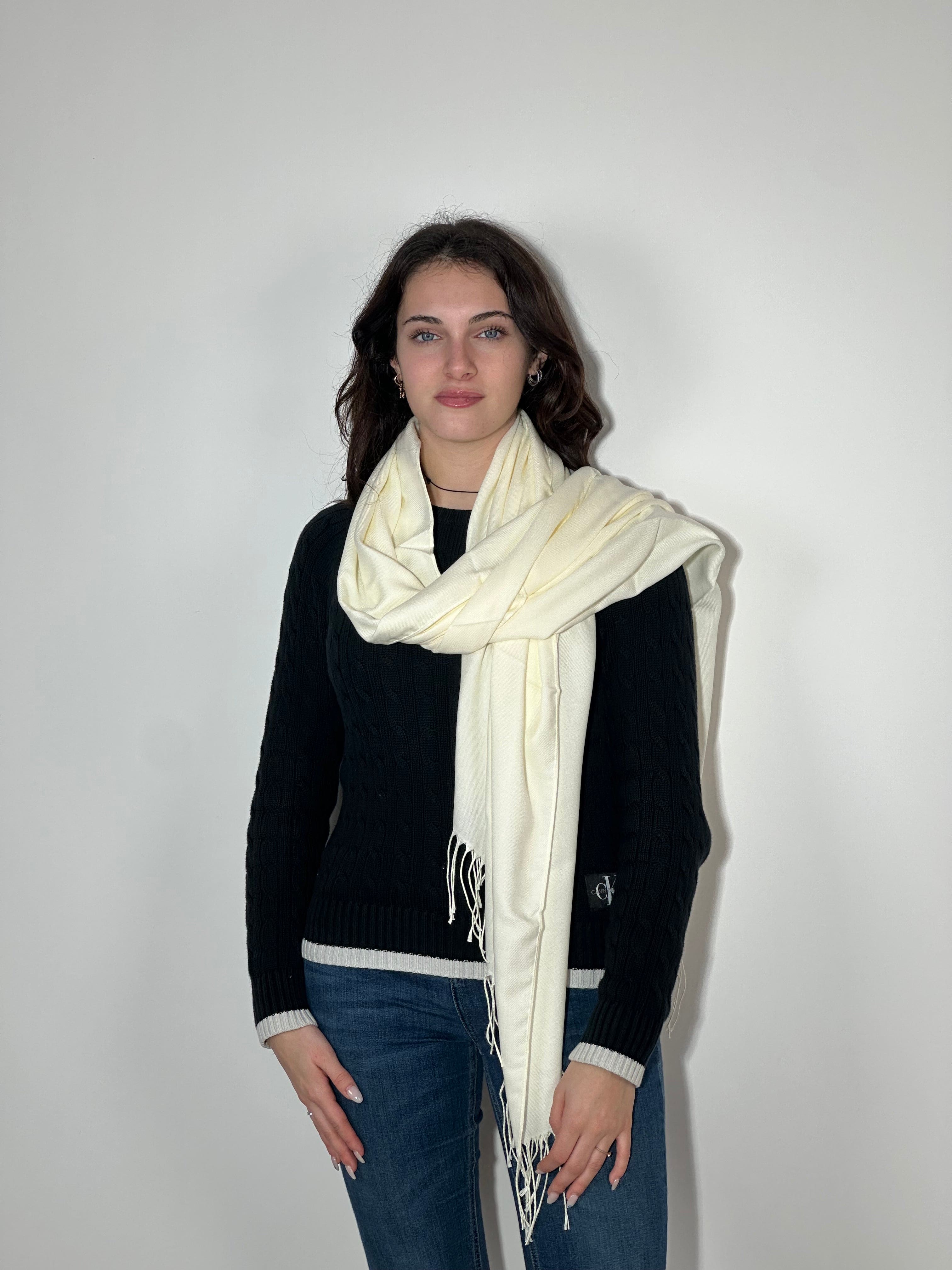 Stola Primaverile Avorio