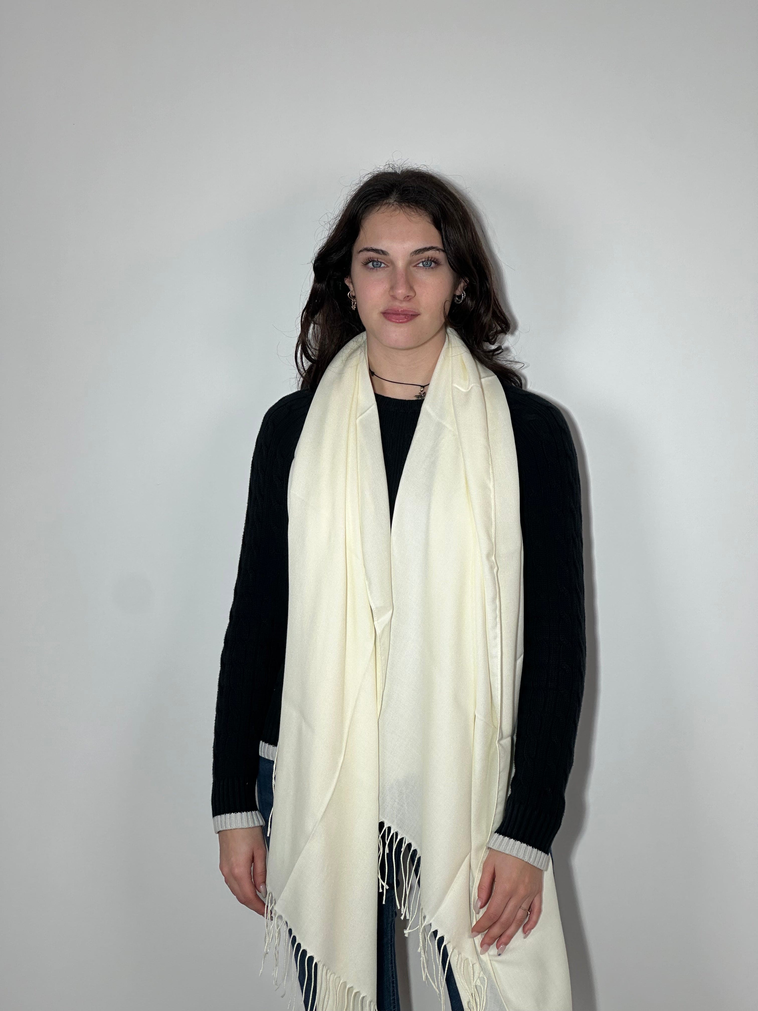 Stola Primaverile Avorio