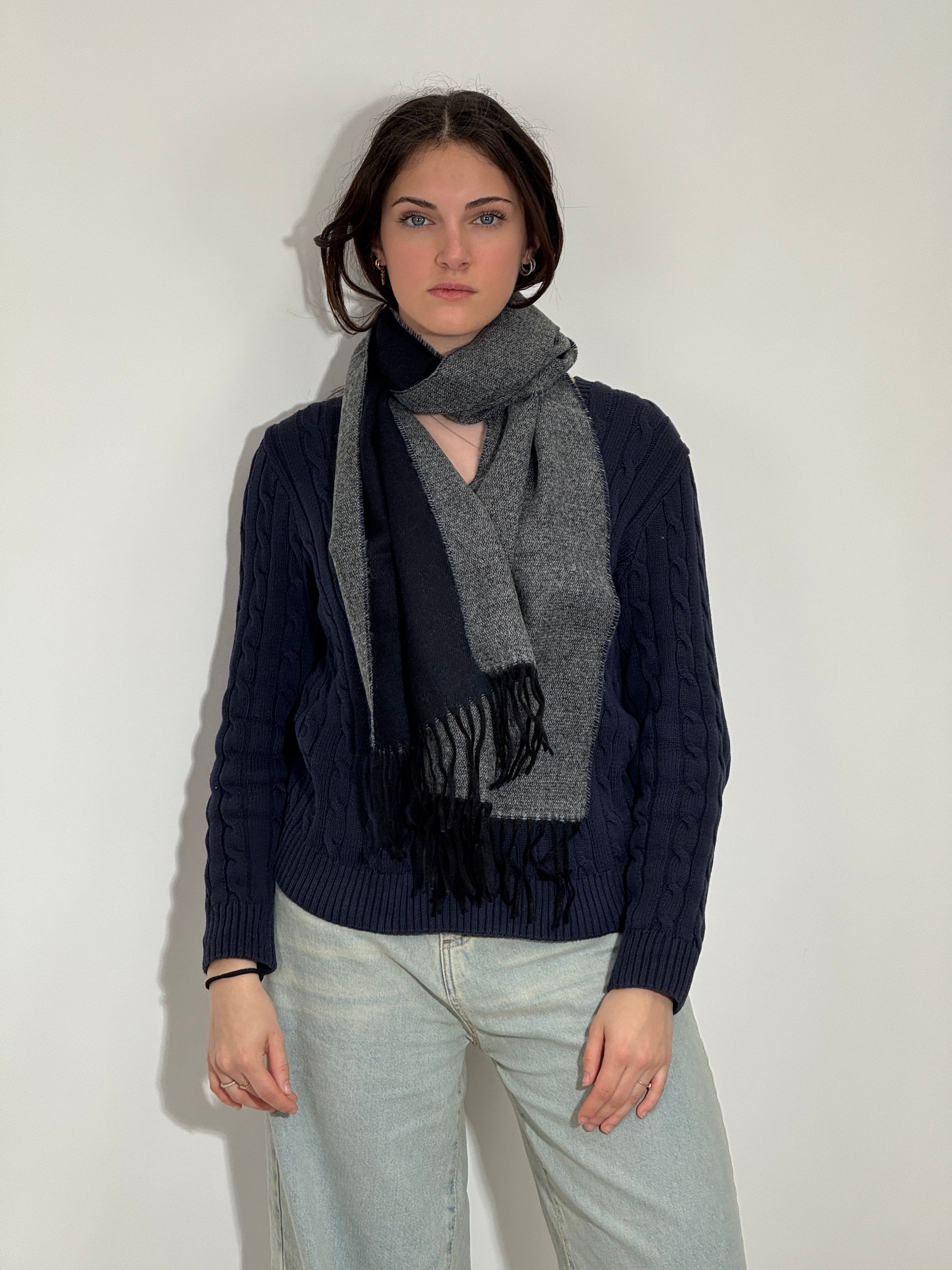 967 Double Face Blue Marine Grigio