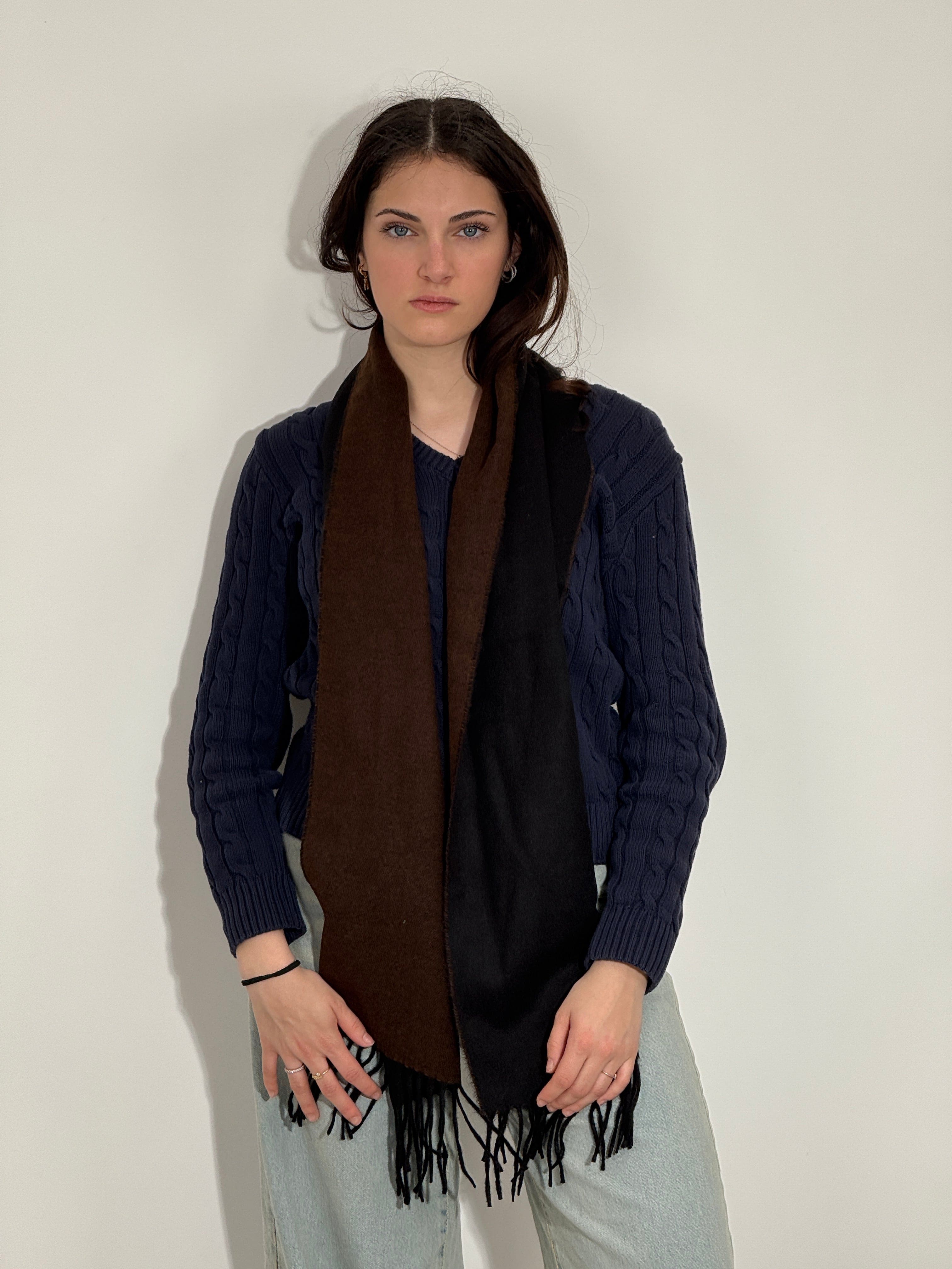 967 Double Face Nero Castagna