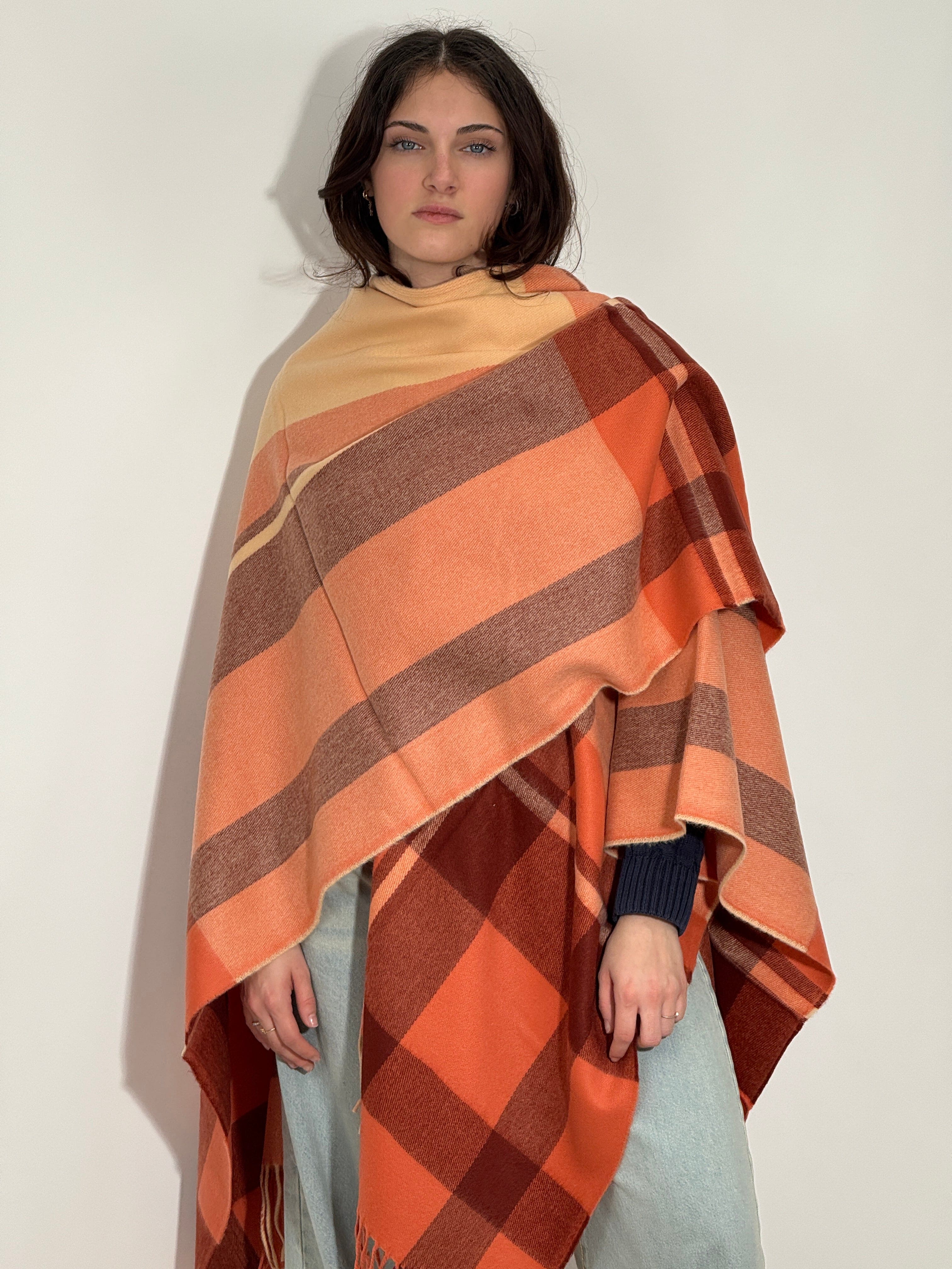 Poncho 888 Arancio