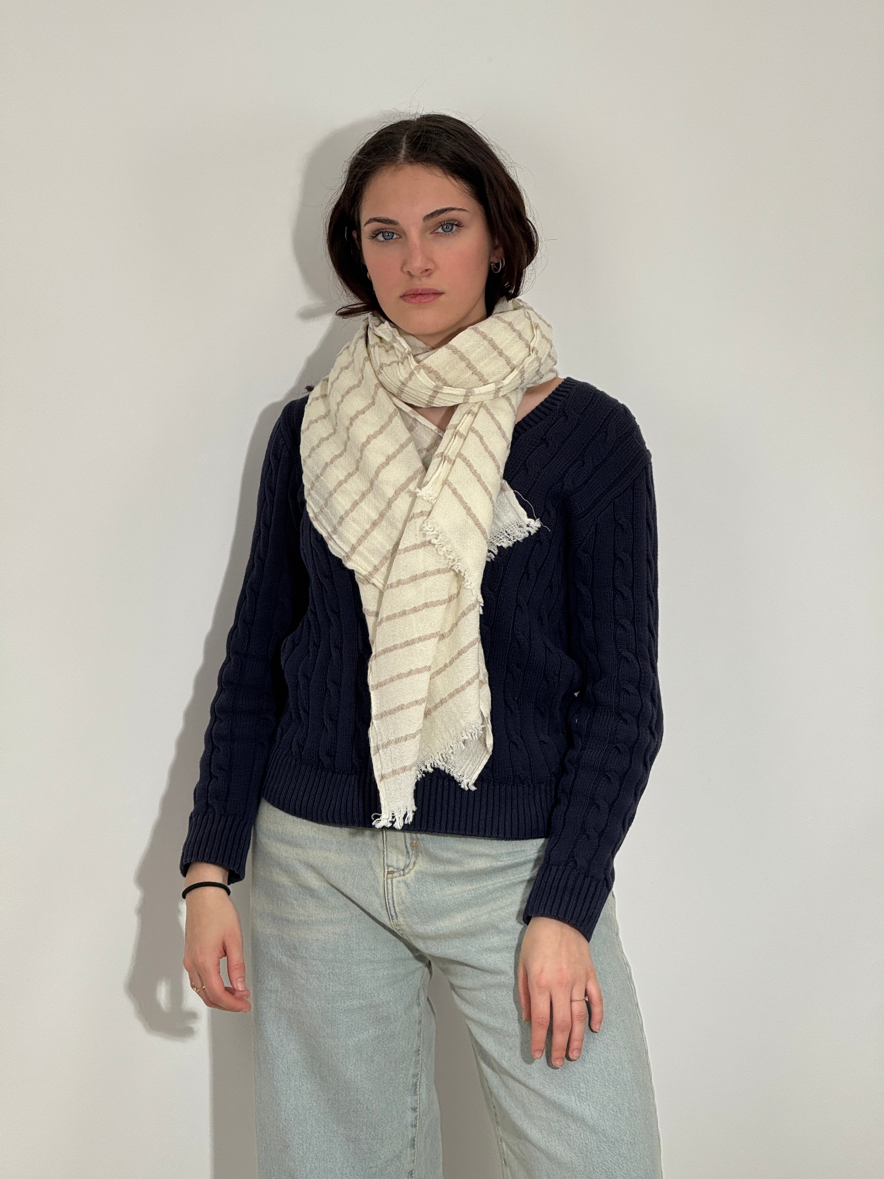 1037 Bianco Lana Nocciola