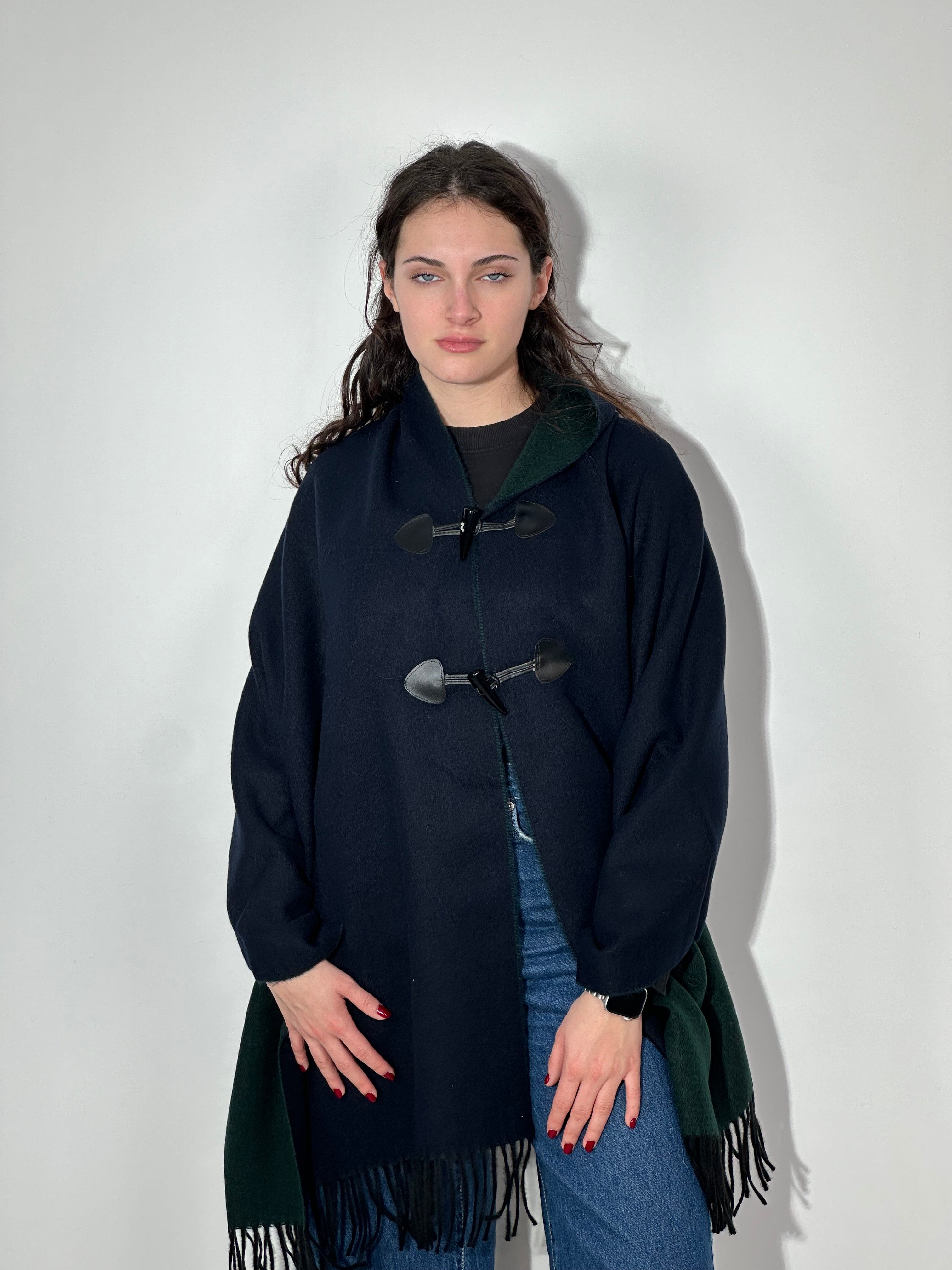 Stola Doubleface con Alamari Bluemarine - Bottiglia