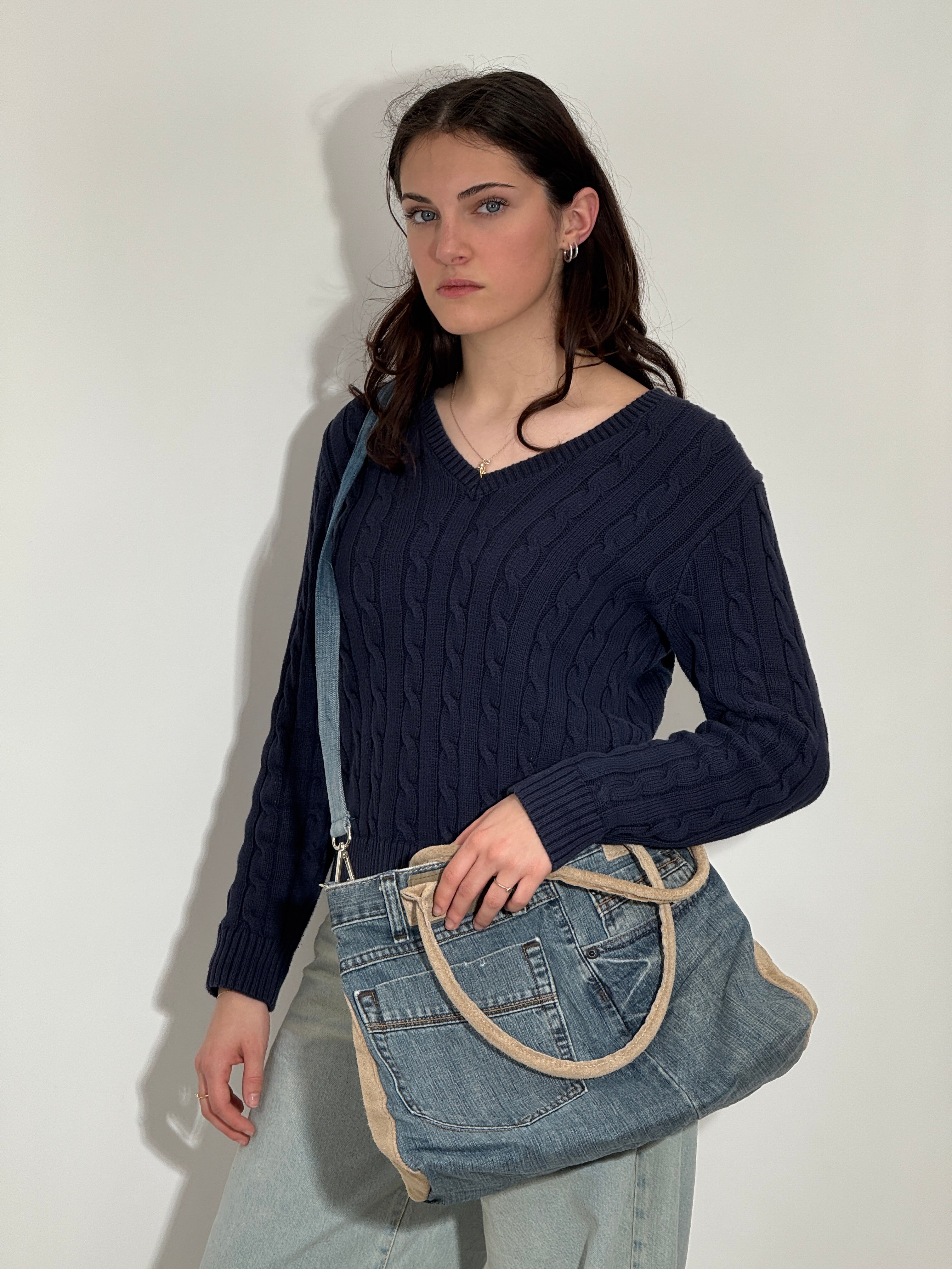 4007 Borsa Camoscio Beige