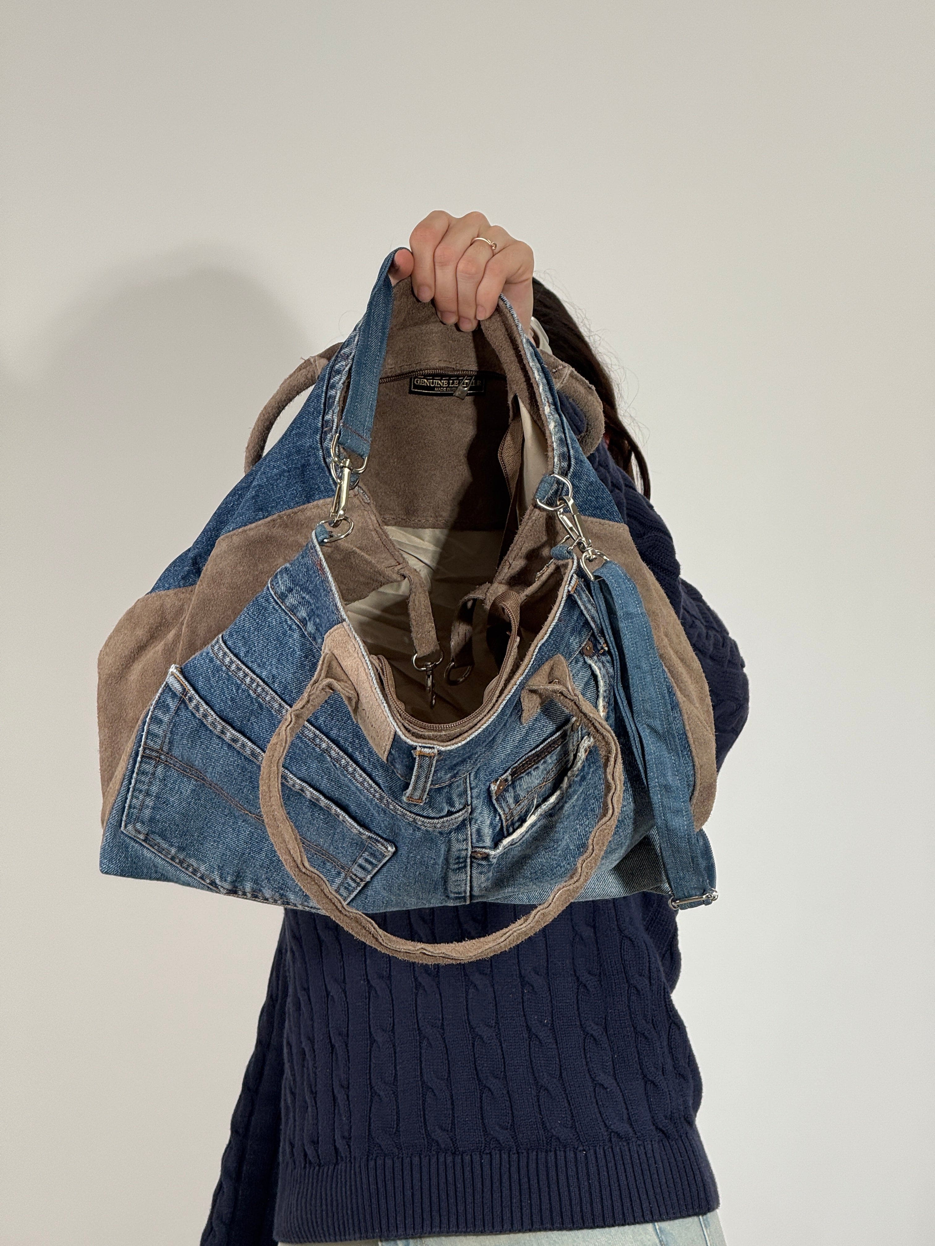 4007 Borsa Camoscio Tortora