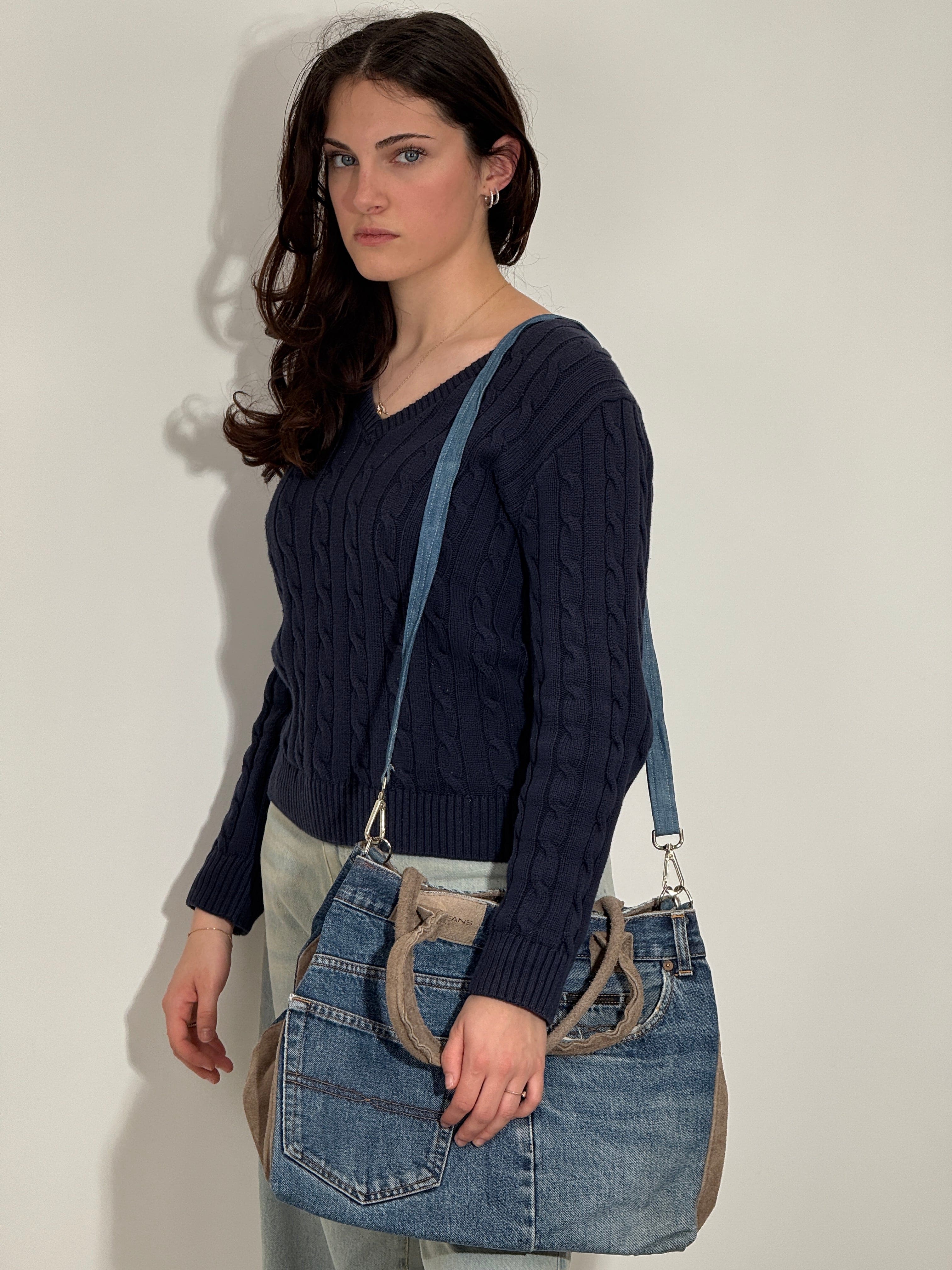 4007 Borsa Camoscio Tortora