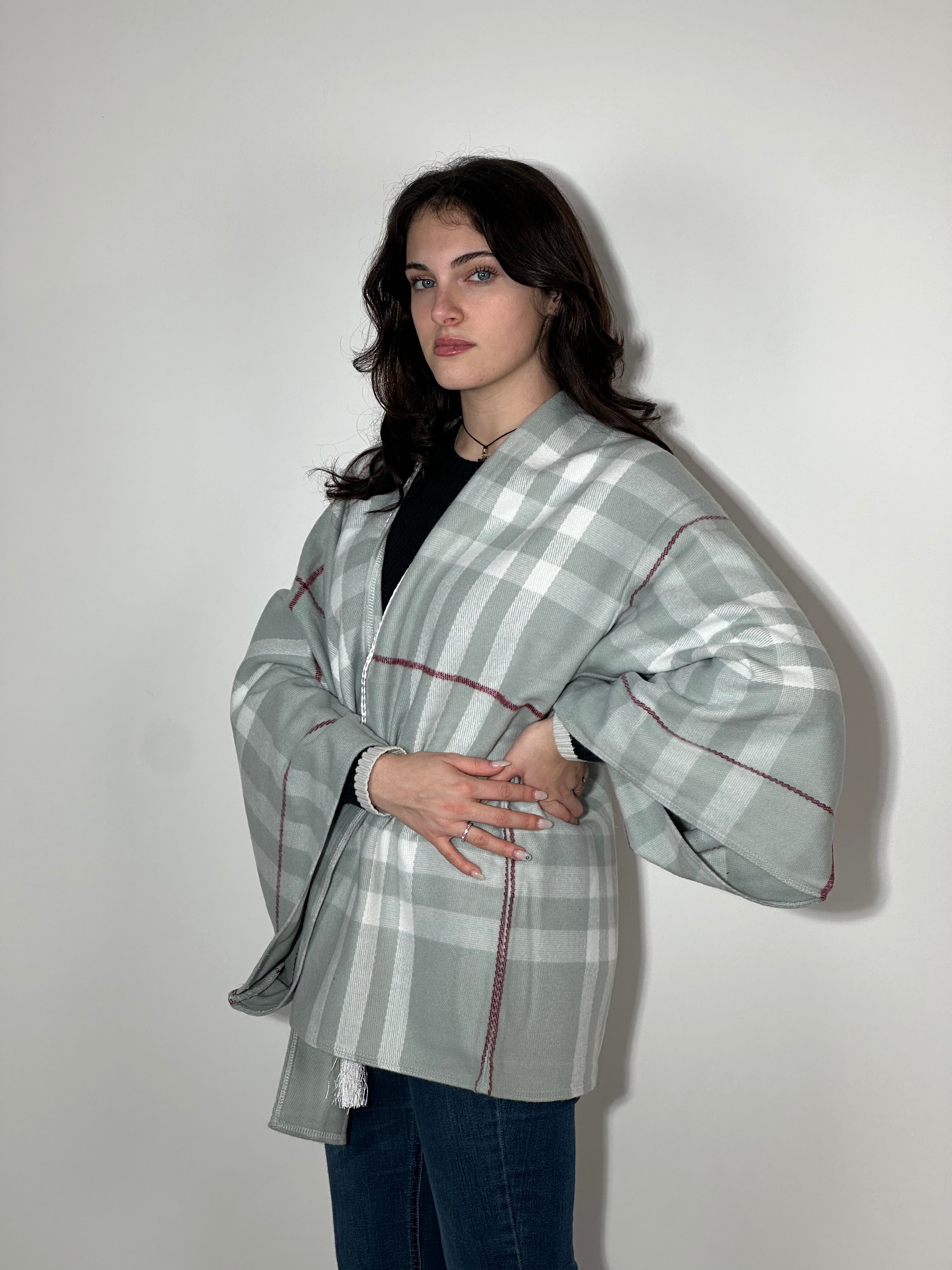 Kimono Jaquette 1017 Cenere - Ottico