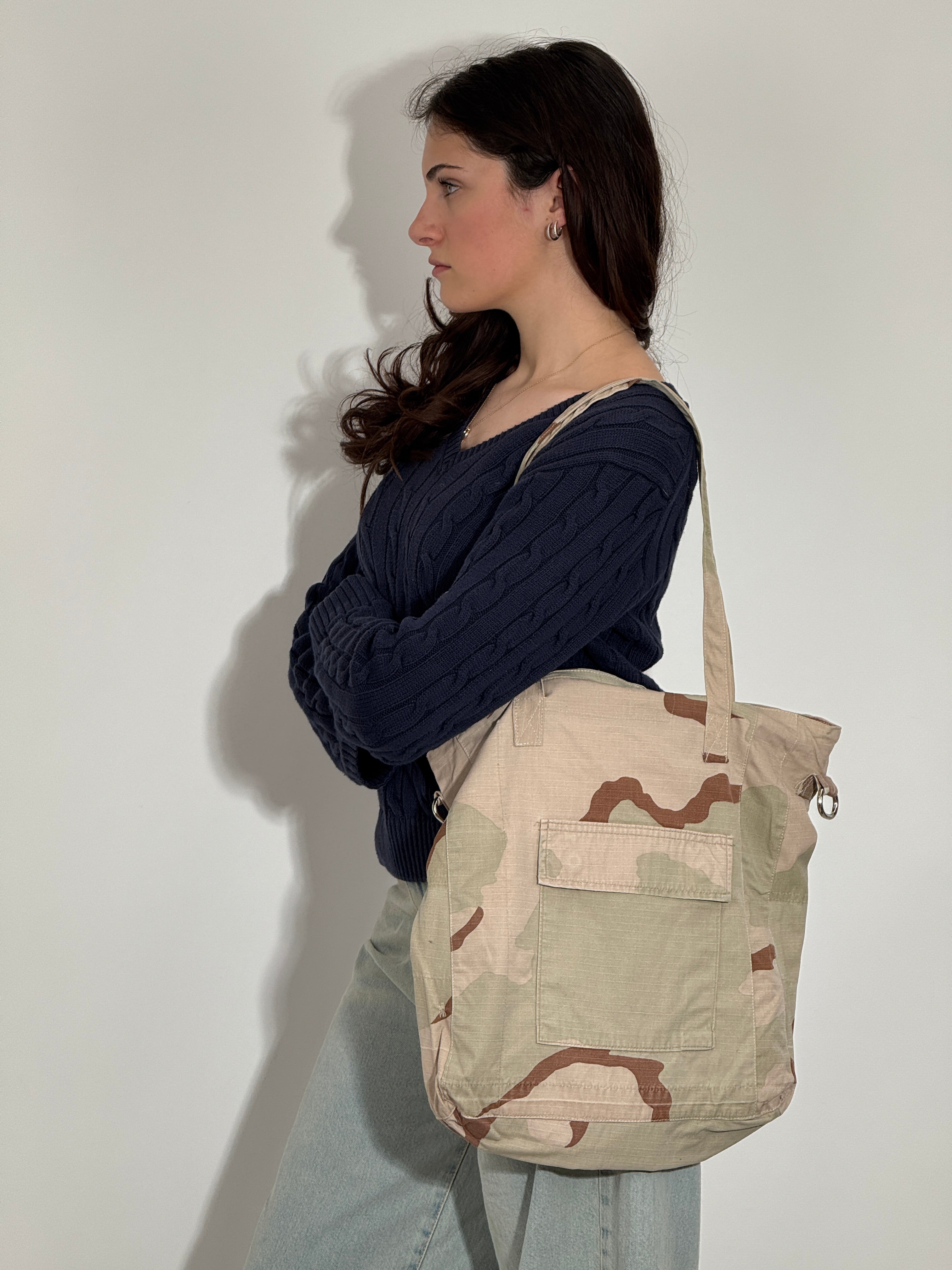 4007 Borsa Jeans Mimetico Deserto