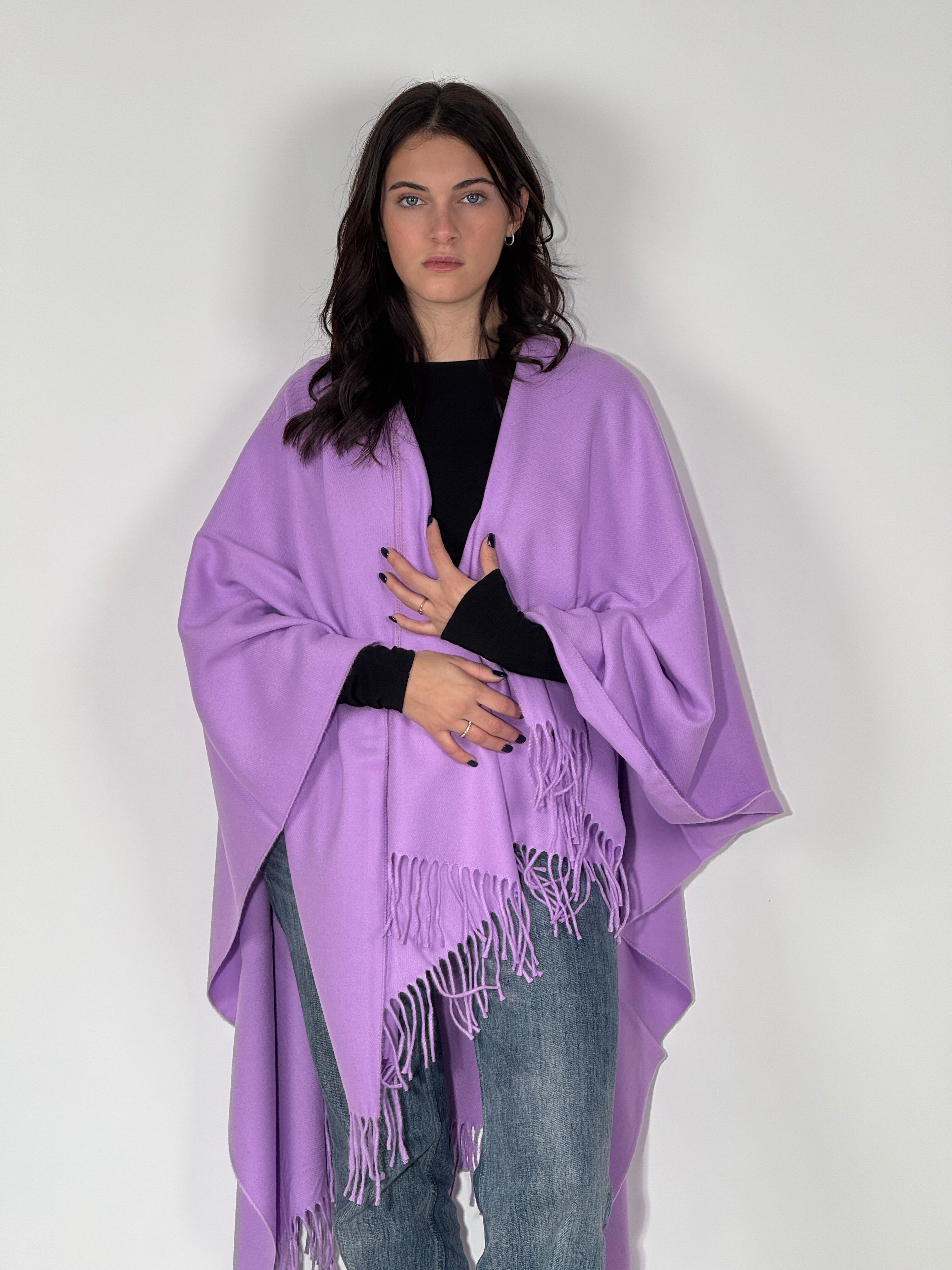 Poncho Unito 1024 Lilla