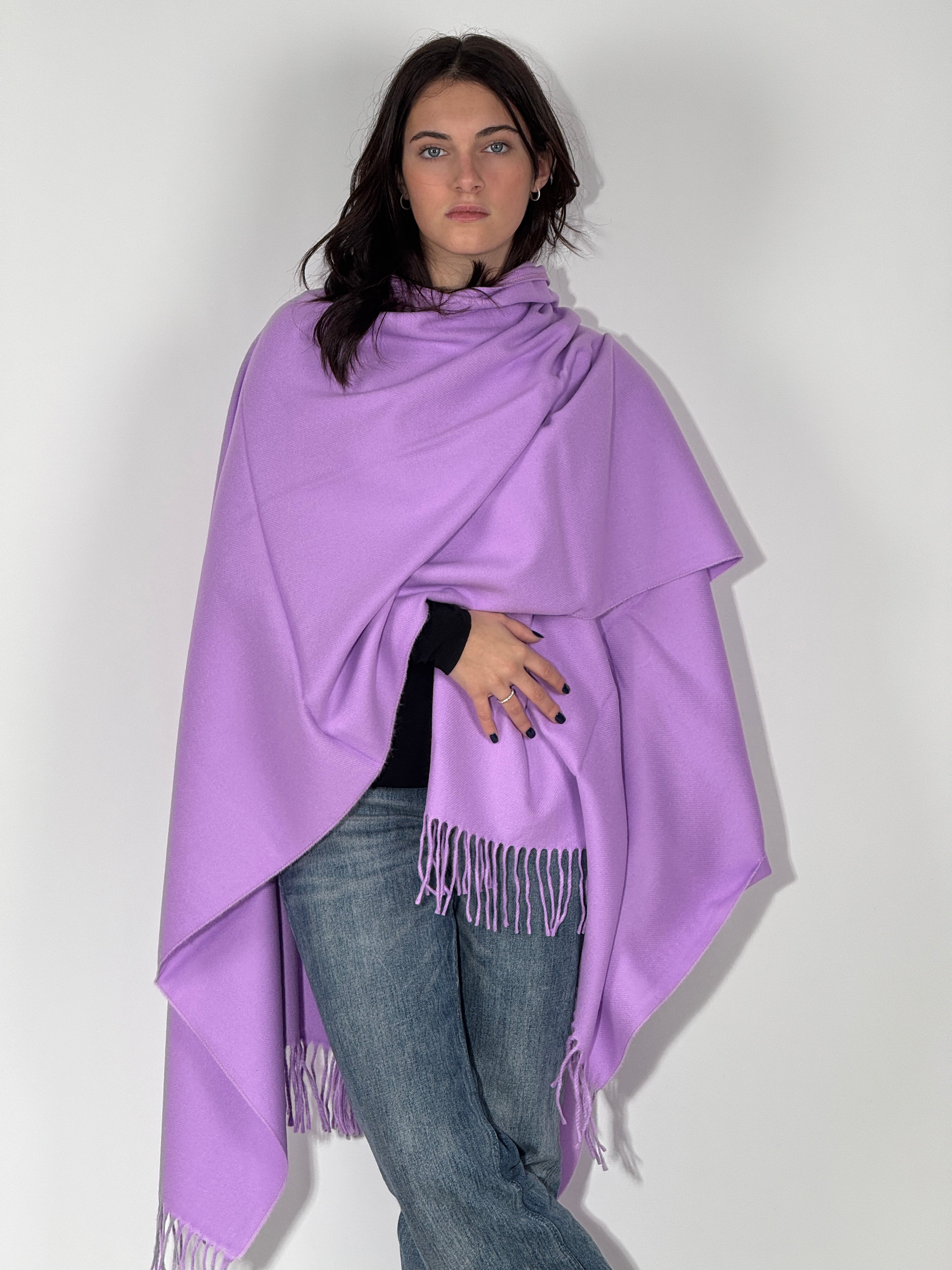 Poncho Unito 1024 Lilla