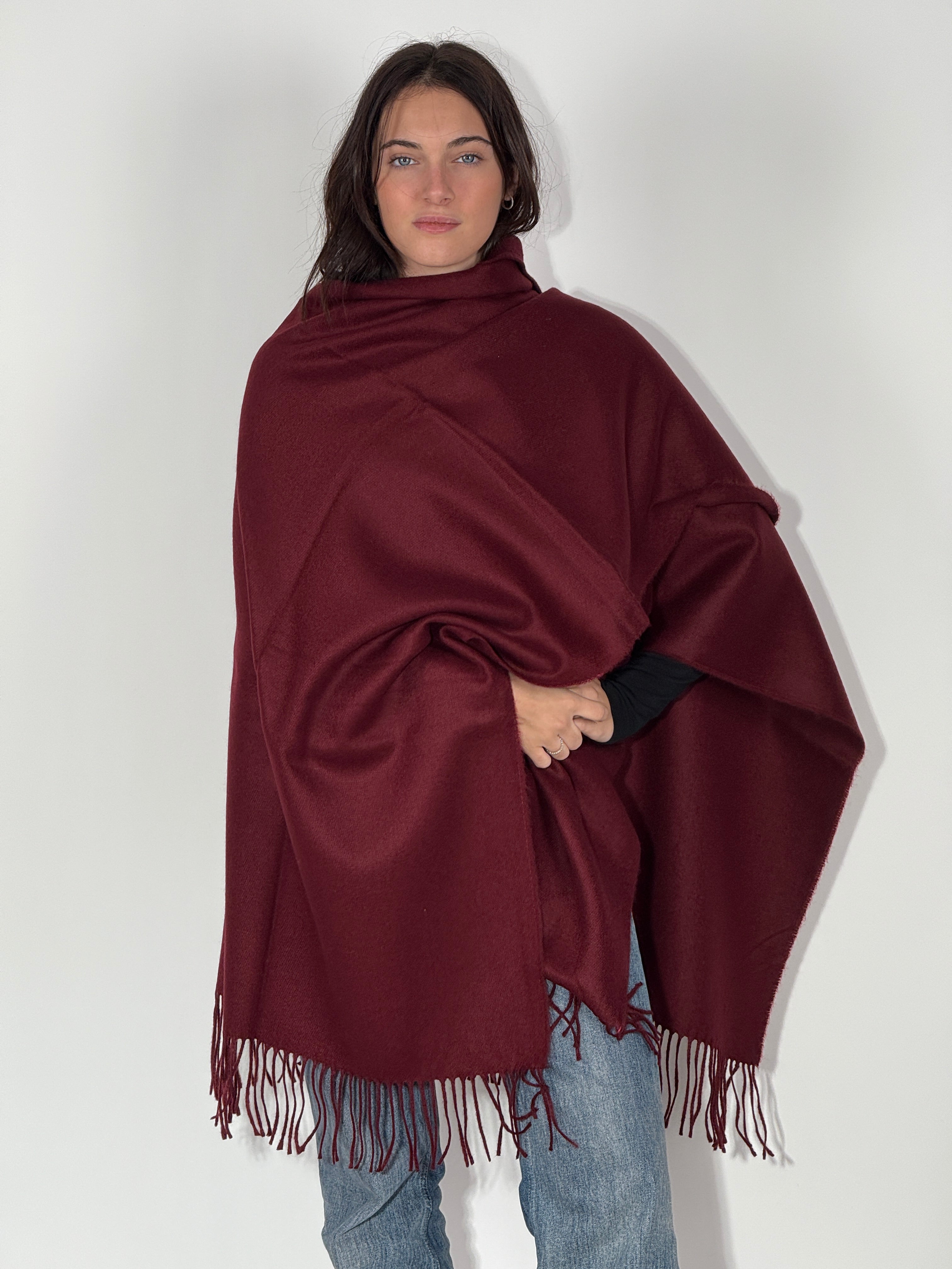 Poncho Unito 1024 Bordeaux