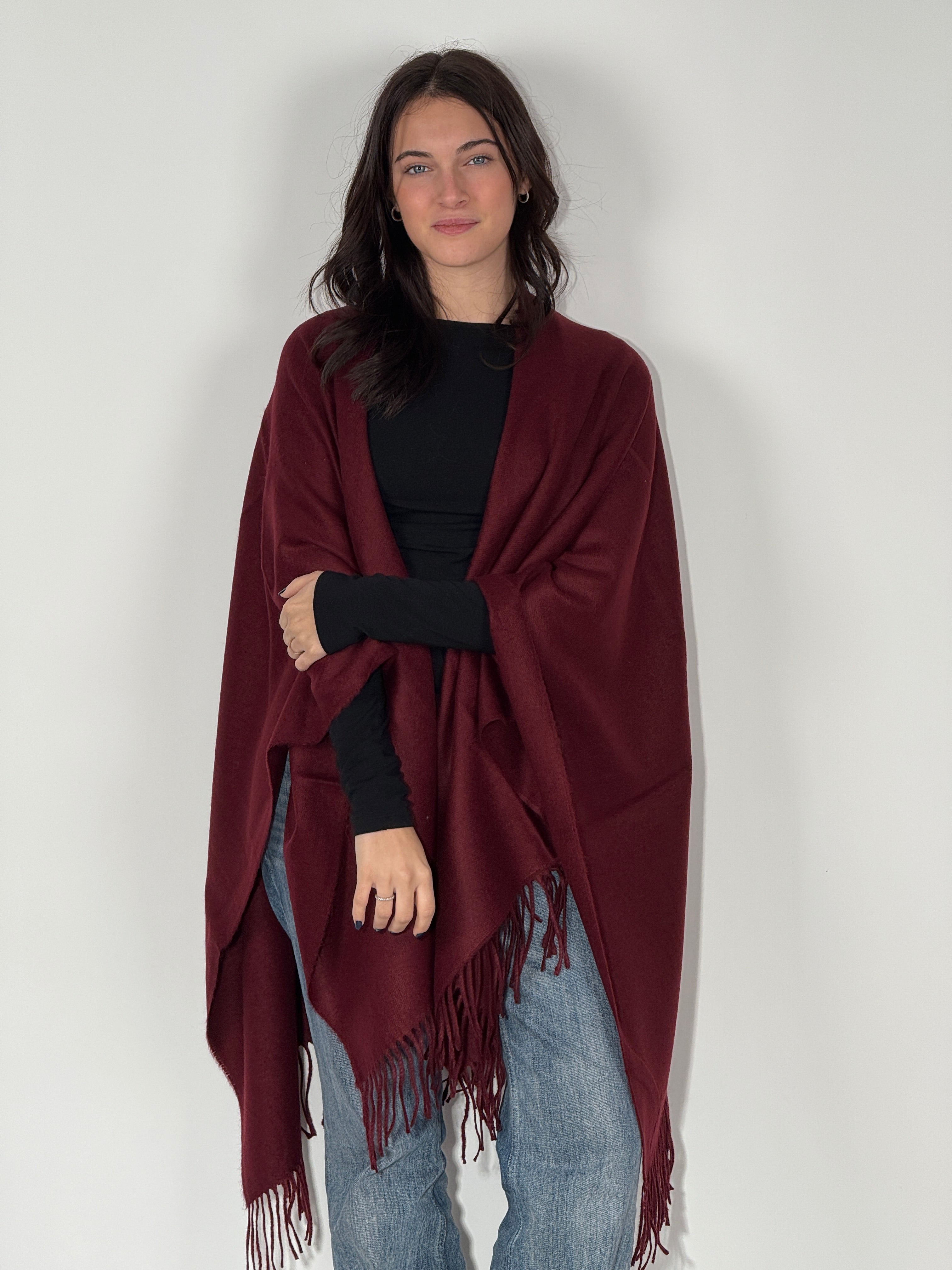 Poncho Unito 1024 Bordeaux