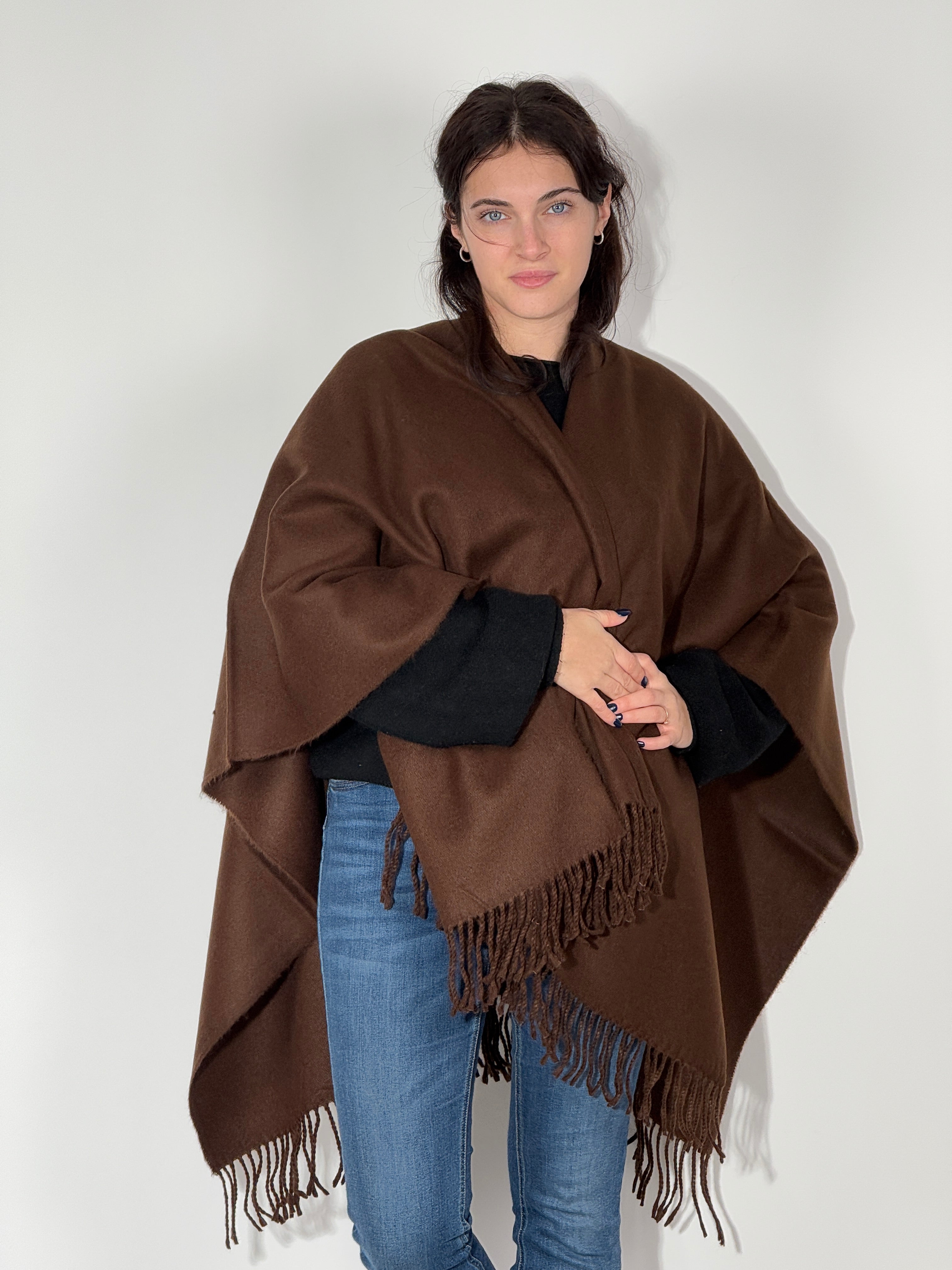 Poncho Unito 1024 Marrone